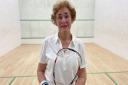 Squash player Margaret Armstrong is still playing for Moreton Hall Squash Club