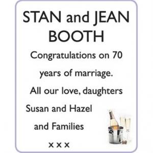 STAN and JEAN BOOTH