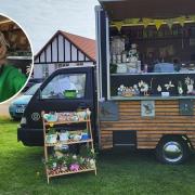 Emma Arbin runs the Brew Daisy van, which sells coffees, plants and crafts