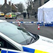 A police cordon was in place following the incident in Thetford