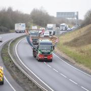 An abnormal load will be transported through the county