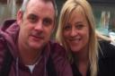 Simon Dobbin with his wife Nicole Picture: CONTRIBUTED