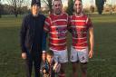 Father and son Keith and Kain Rix starred for Thetford in their win over Wisbech. Picture: PAULA GROOMBRIDGE