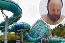 Police issued CCTV images of a man as part of investigation into incident on the Center Parcs rapids water slide at Elveden