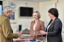 Liz Truss visited Queen Elizabeth Hospital to support calls for a new hospital