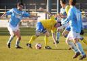King's Lynn Town Reserves v Great Yarmouth at The Walks last weekend. Picture: Ian Burt