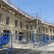 Hopkins Homes' new builds on the Kingsfleet development in Thetford.