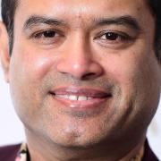 Chase Star Paul Sinha is performing at The Carnegie in Thetford on Friday