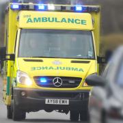 The A11 was closed last night near Mildenhall after a motorbike rider was taken to hospital