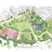 How a new neighbourhood park might look on the Abbey Estate at Thetford