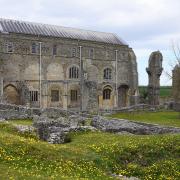 Norfolk has lots of places where paranormal activity has been reported. Pictured: Binham Priory