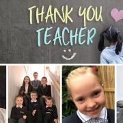 Norfolk children and parents have sent thank you messages to schools and teachers.