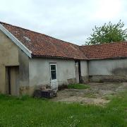 One of the agricultural buildings up for sale in Carbrooke, near Thetford, with permission to convert