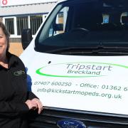 TripStart, delivered by Kickstart Norfolk, has secured a £66,000 grant from Breckland Council's Inspiring Communities programme.