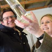 Lindi Hancke and her husband Shaun are opening a restaurant at St George's Distillery in Roudham, home of the English Whisky Co.