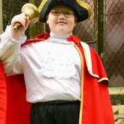 Thetford's Young Town Crier 11-year-old Harry Turburville. Picture: Joe Cunnell