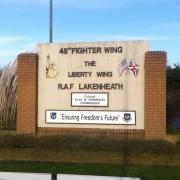 Mikayla Hayes serves for the USAF at RAF Lakenheath