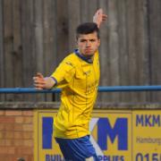 Jack Frohawk made an instant impression for the Linnets at Boston. Picture: IAN BURT
