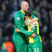 Norwich City duo John Ruddy and Nathan Redmond are both on England duty next week along with a host of Canaries' team mates. Picture by Paul Chesterton/Focus Images Ltd