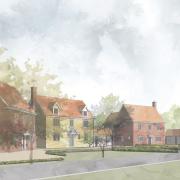 An artist illustration featured in the Mildenhall masterplan of what the new 1,300 homes planned for west Mildenhall could look like. Picture: BLUEPENCIL DESIGN LTD