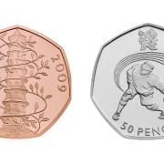 The Royal Mint has revealed the rarest 50p coins in circulation