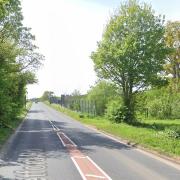 Two people were taken to hospital with serious injuries after a crash near Garboldisham