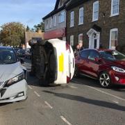 A 27-year-old woman has been charged after a crash in Brandon, Suffolk