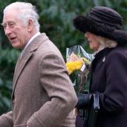 Here are some pictures of the Royal Family as they attended a Christmas Eve church service in Sandringham this morning