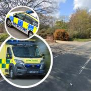 Police were called at around 2.10pm to Brandon Road, outside Thetford Golf Club