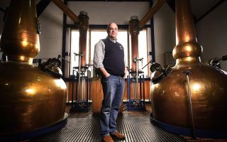 Andrew Nelstrop, owner of the English Whisky Company at St George's Distillery, Roudham, near Thetford. Picture: ANTONY KELLY